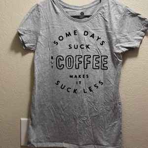 Coffee makes it suck less shirt